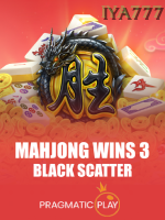 Mahjong Wins 3 Black Scatter game cover